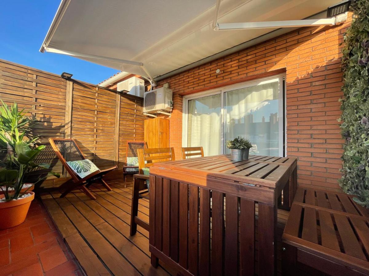 Barcelona Penthouse Private Terrace Sustainable Stay Keyless Access Экстерьер фото