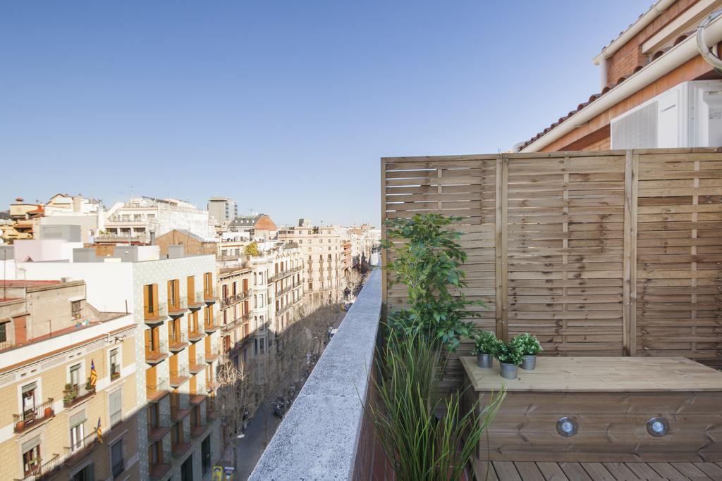 Barcelona Penthouse Private Terrace Sustainable Stay Keyless Access Экстерьер фото